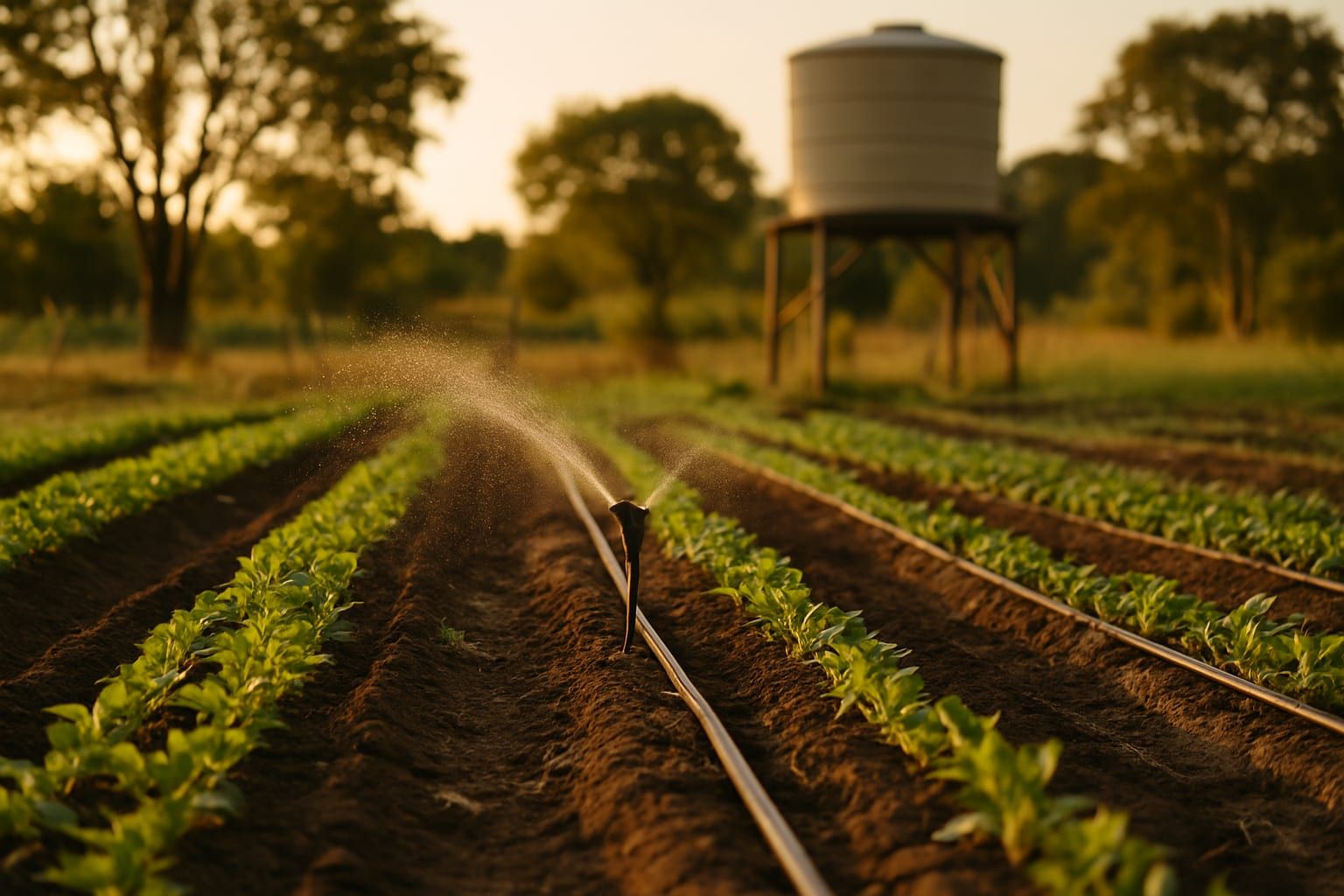 Como instalar irrigação no sítio: guia prático de escolha por área