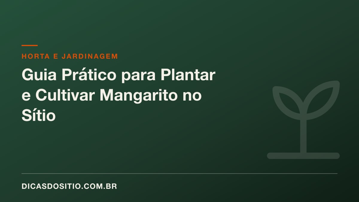 Guia Prático para Plantar e Cultivar Mangarito no Sítio