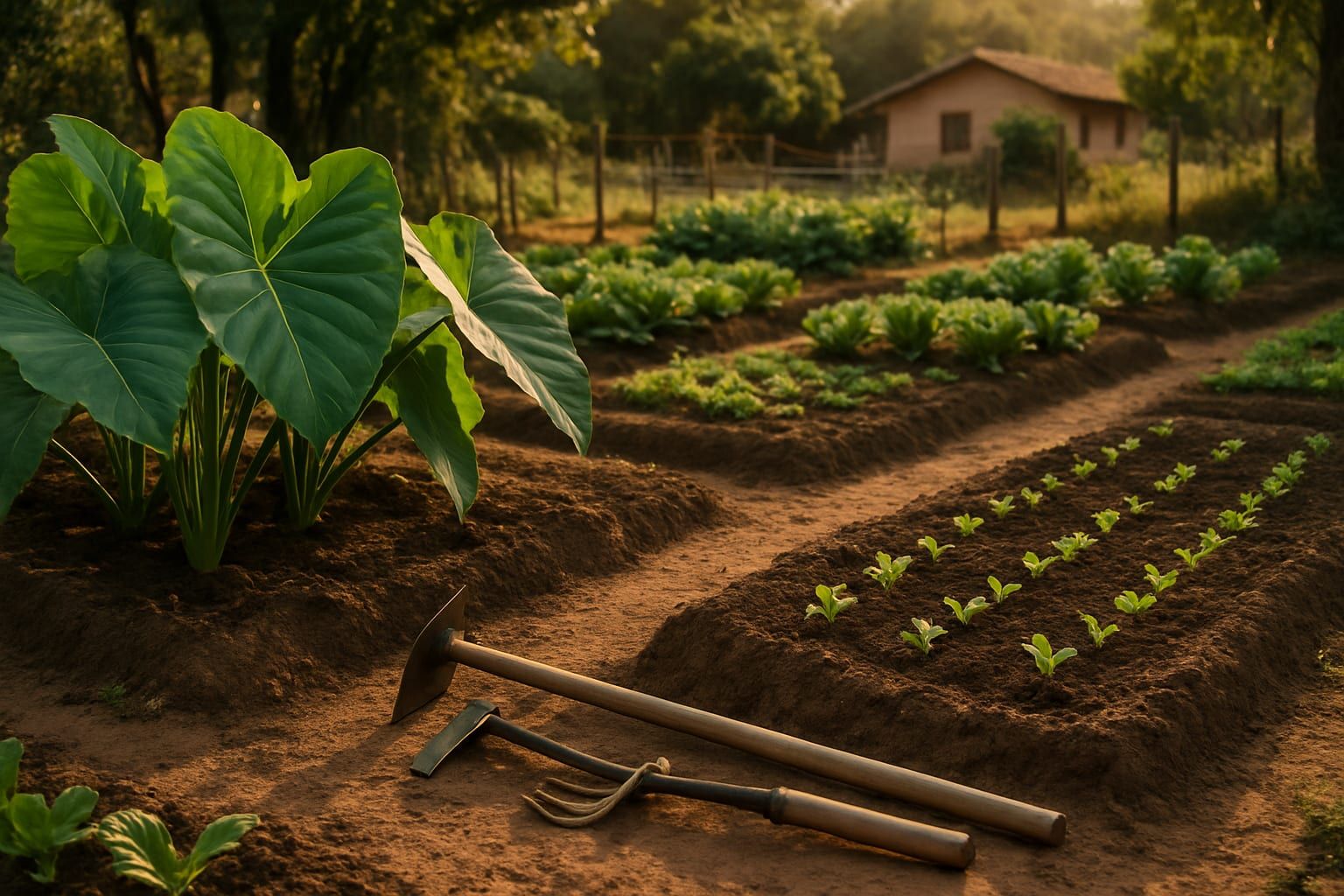 Guia Prático: Como Plantar e Cultivar Taioba no Seu Quintal