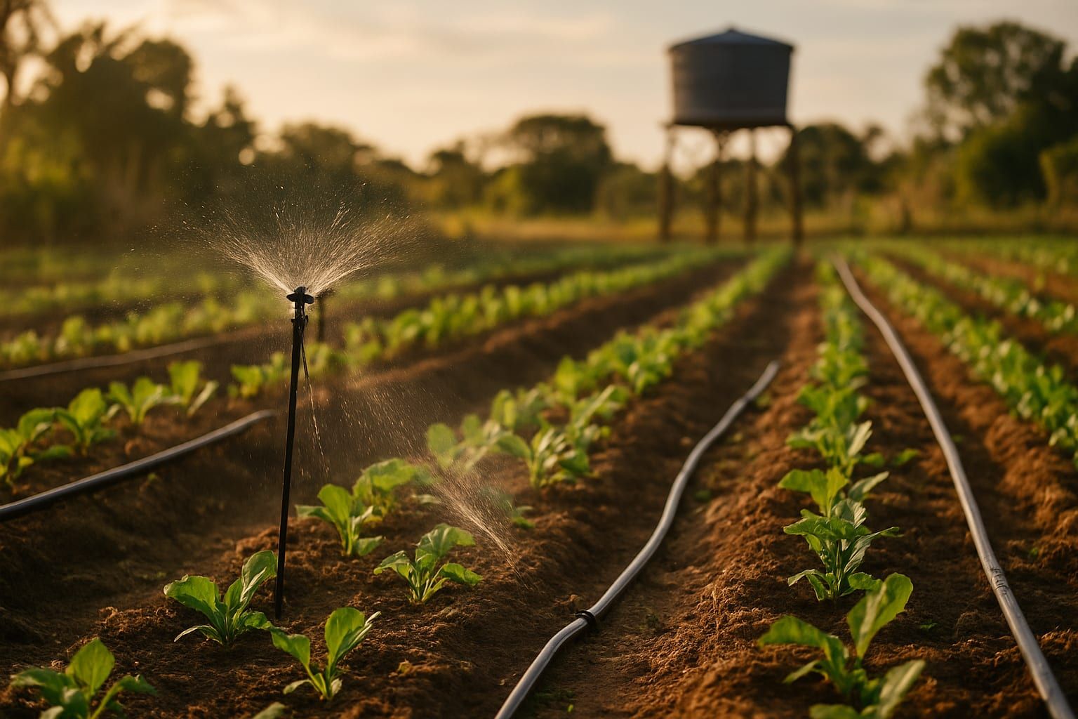 Microaspersor ou gotejamento: qual sistema de irrigação escolher?