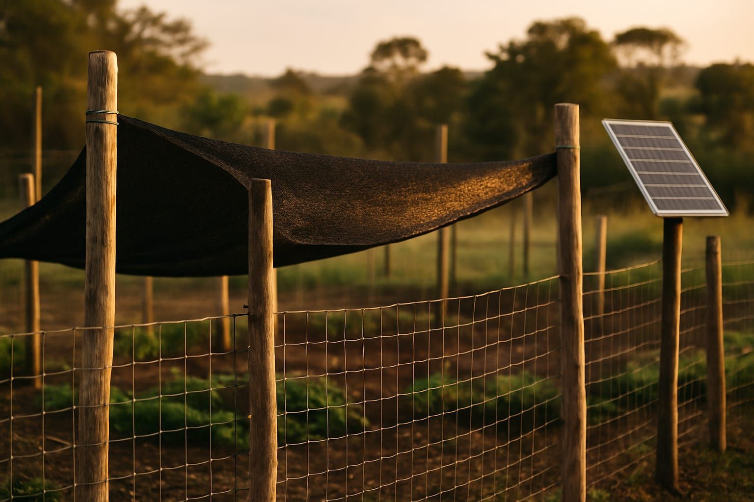 Como Escolher a Tela Sombrite Ideal para Horta e Criações Rurais