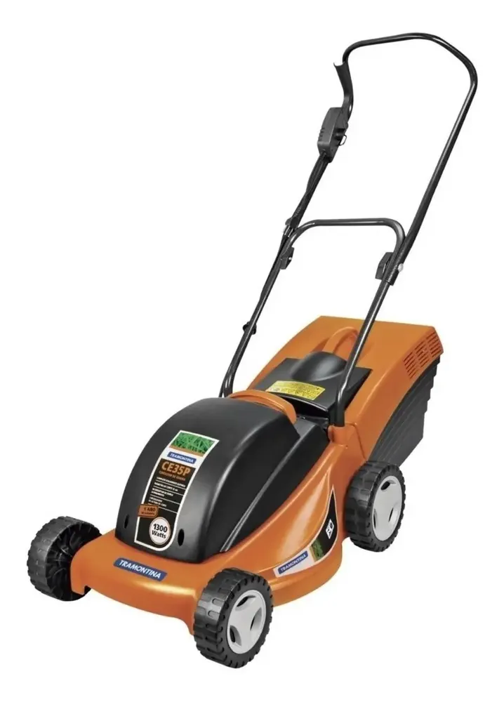 Cortador de Grama Elétrico 1300W com coletor Tramontina – Alta Performance e Facilidade no Uso