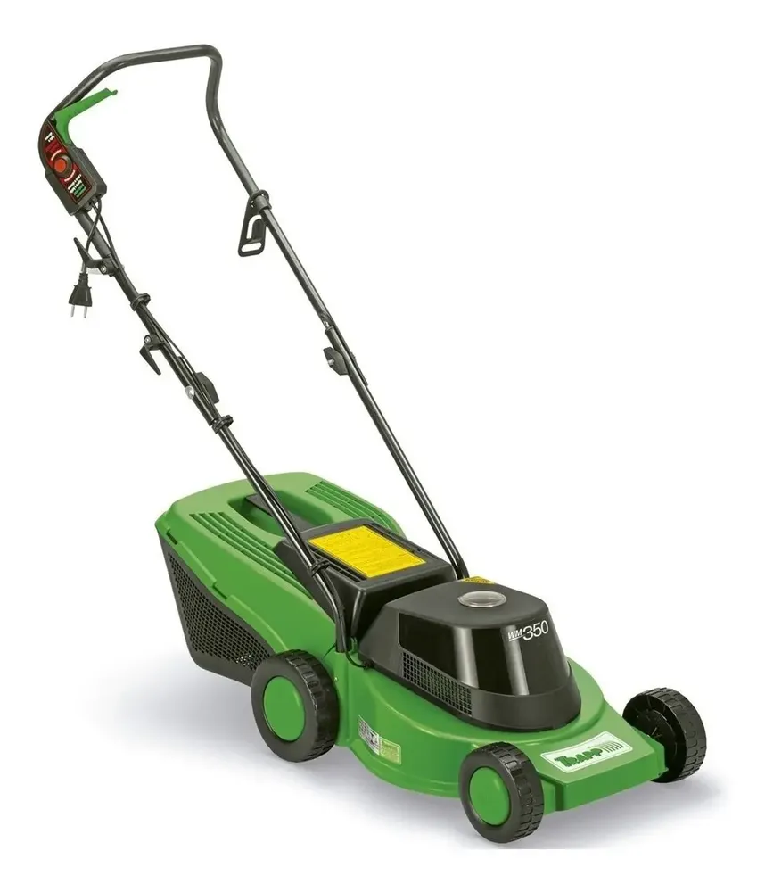 Cortador de grama elétrico Trapp WM 350 de 1300W e cor verde/preto