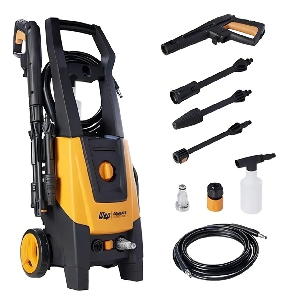 foto de Desobstruidora e Lavadora de Alta Pressão WAP Combate Turbo Ultra 2600 com Motor de Indução