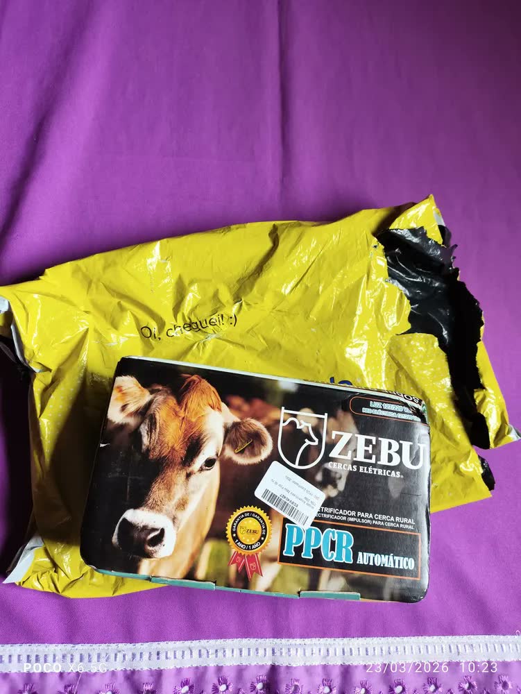 foto de Eletrificador de Cerca Elétrica Zebu PPCR 60 Hz 127V/220V