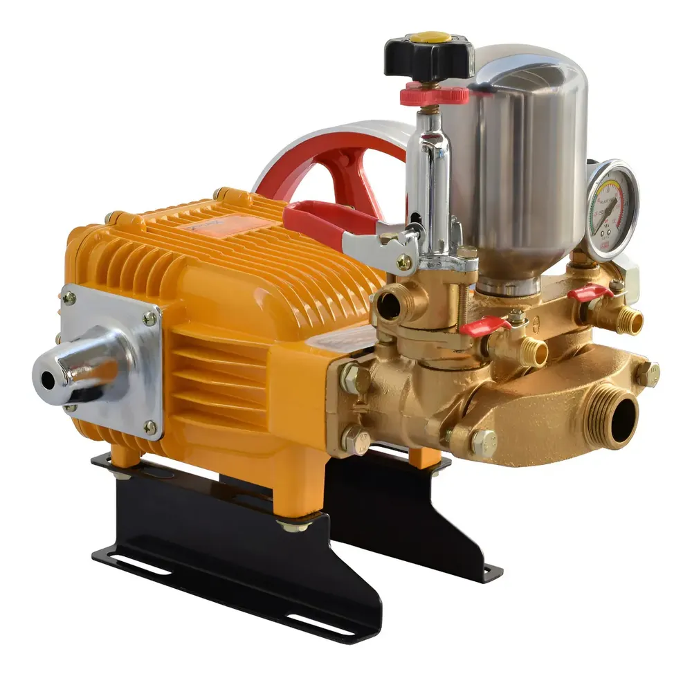 Bomba Pulverizadora Agrícola Zmax Zp45 Alta Pressão 45L/min 3 Pistões