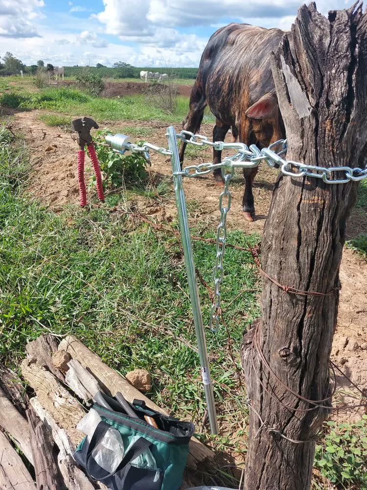 foto de Esticador Arame Liso Farpado Maquina 80cm Maciça Reforçada