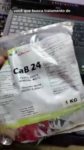 vídeo do produto
