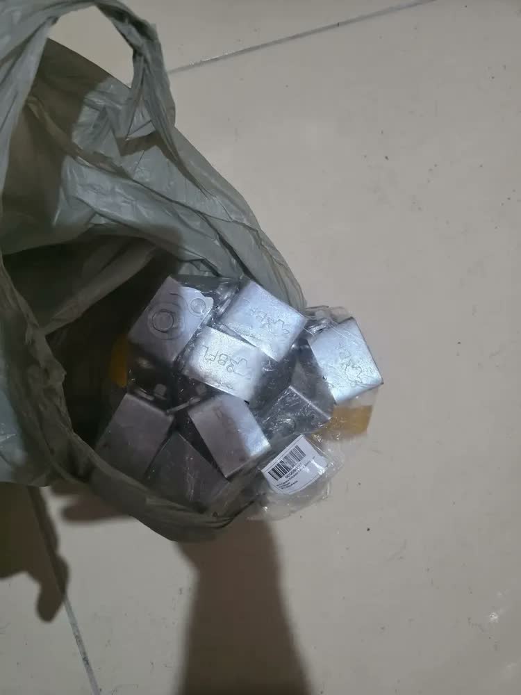foto de Kit 6 Catraca Esticador Cerca Arame Liso Aço Zincado