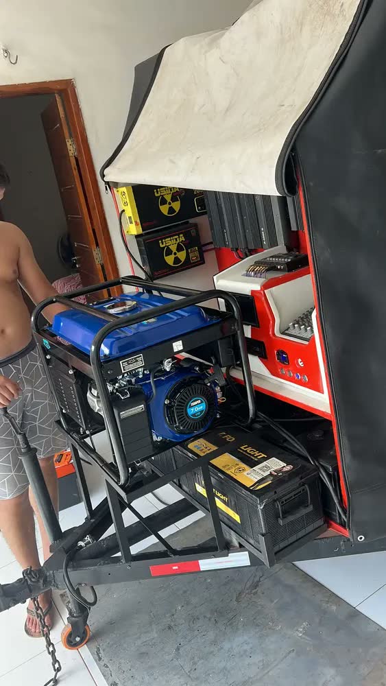 foto de Gerador De Energia 3,75kva 3000w 4 Tempos Partida Eletrica