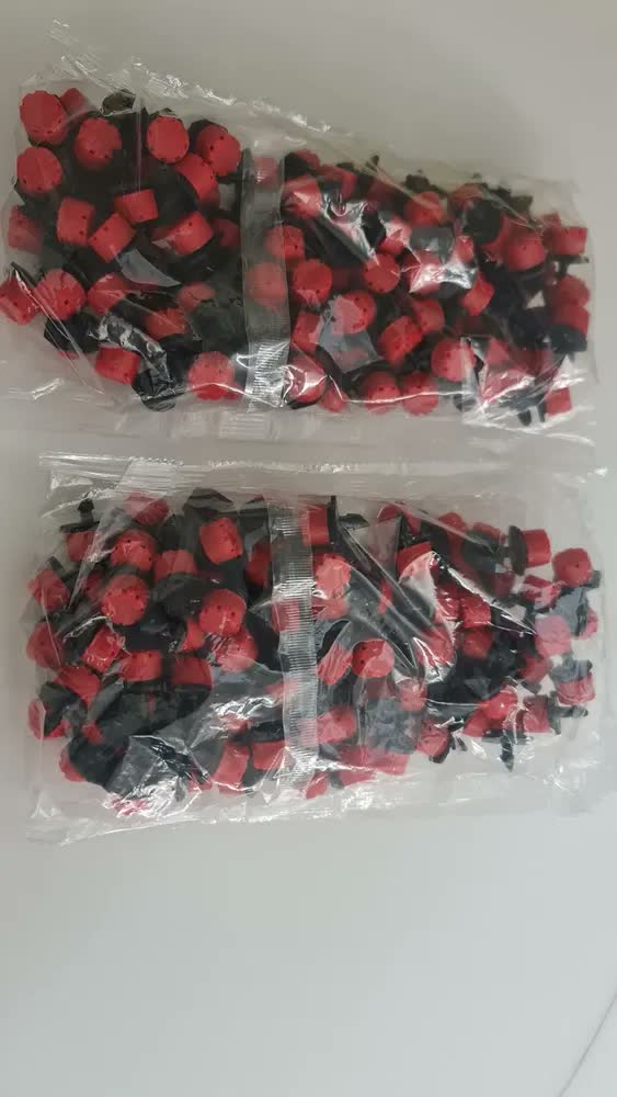 foto de Kit 300 Bicos Gotejador P/ Mangueira Aspersor Para Irrigação
