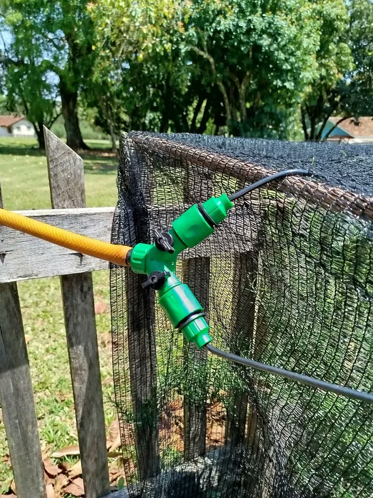foto de Kit Irrigação  Por Aspersão 149 Peças E 30 Metros Mangueira