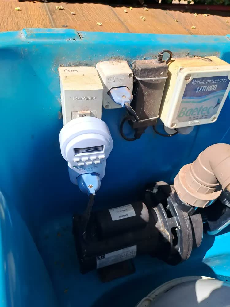 foto de Timer Digital Temporizador Bomba Piscina Geladeira Freezer T