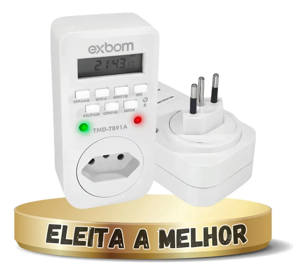 Timer Digital Temporizador Bomba Piscina Geladeira Freezer T