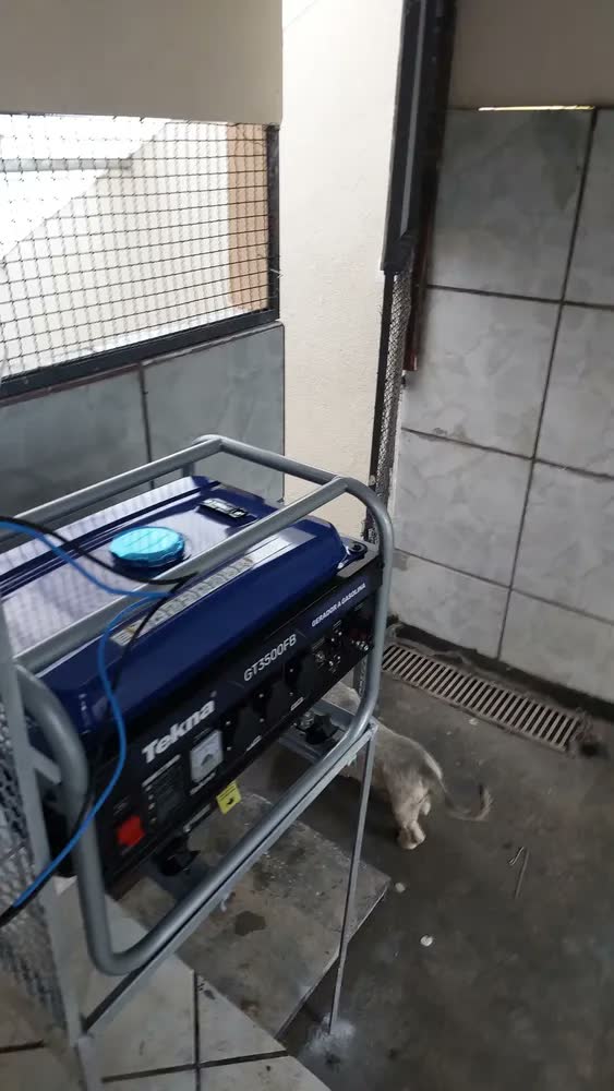 foto de Gerador Energia Gasolina 6,5hp 3,1kva Bivolt Gt3500fb Tekna