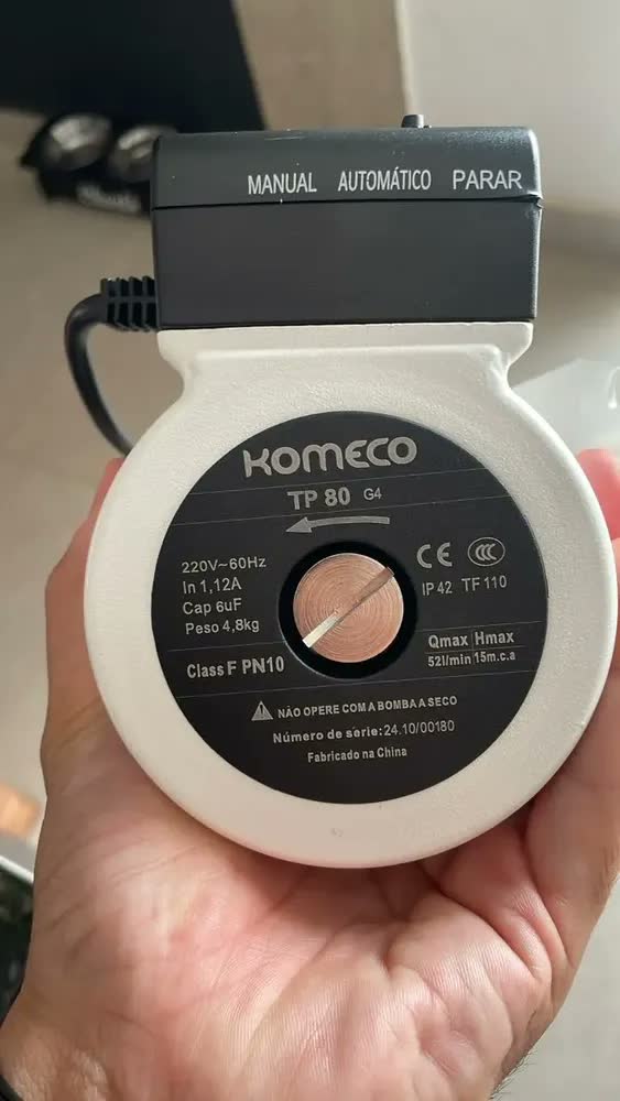 foto de Pressurizador De Água Komeco Tp 80 G4 60hz Automático Bronze TP80 BRONZE