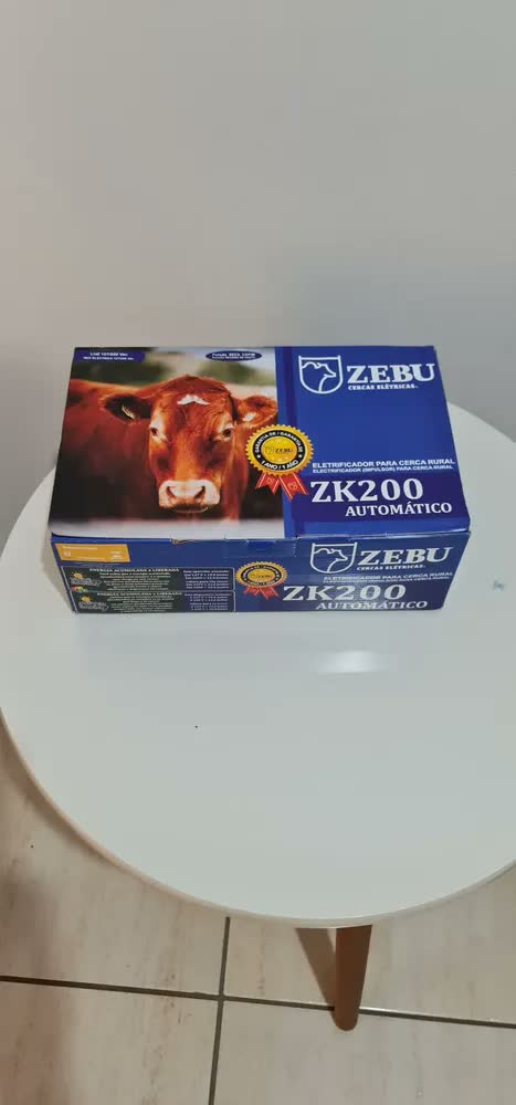 foto de Eletrificador De Cerca Rural Zebu Zk200 200 km Regulagem 110V/220V