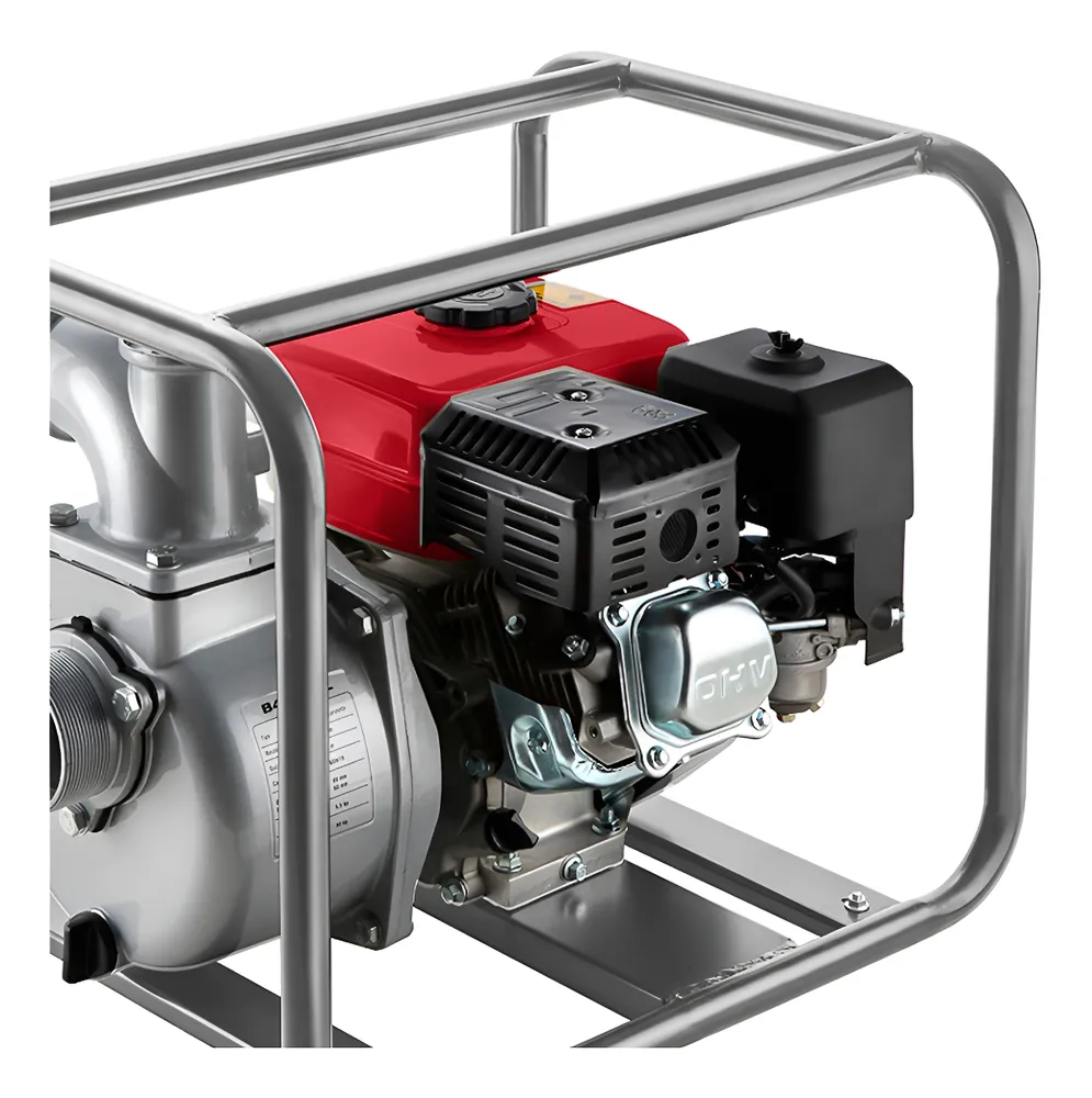 Motobomba Gasolina Branco 6,5CV 3 Pol Manual B4T-706 Água Limpa