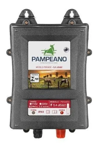 Eletrificador De Cerca Rural Bivolt 270km 5,4 Joule Pampeano