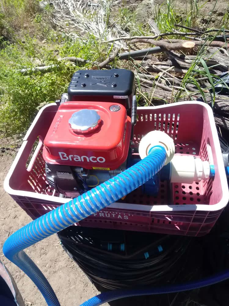 foto de Motobomba Centrífuga À Gasolina B4t 703 2 X 2 Pol. 3cv 3hp