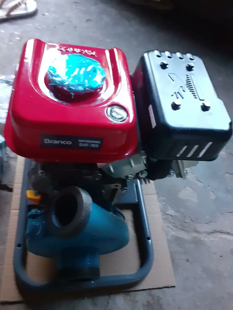 foto de Motobomba Centrífuga À Gasolina B4t 703 2 X 2 Pol. 3cv 3hp