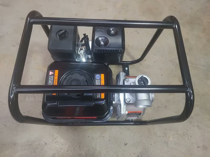 foto de Motobomba A Gasolina Kawashima 6,5cv 30000l/h Autoescovante