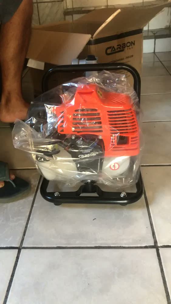 foto de Motobomba Bomba D'agua Gasolina 1pol 52cc 2,5hp 25mca Fak52b