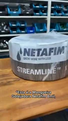 vídeo do produto