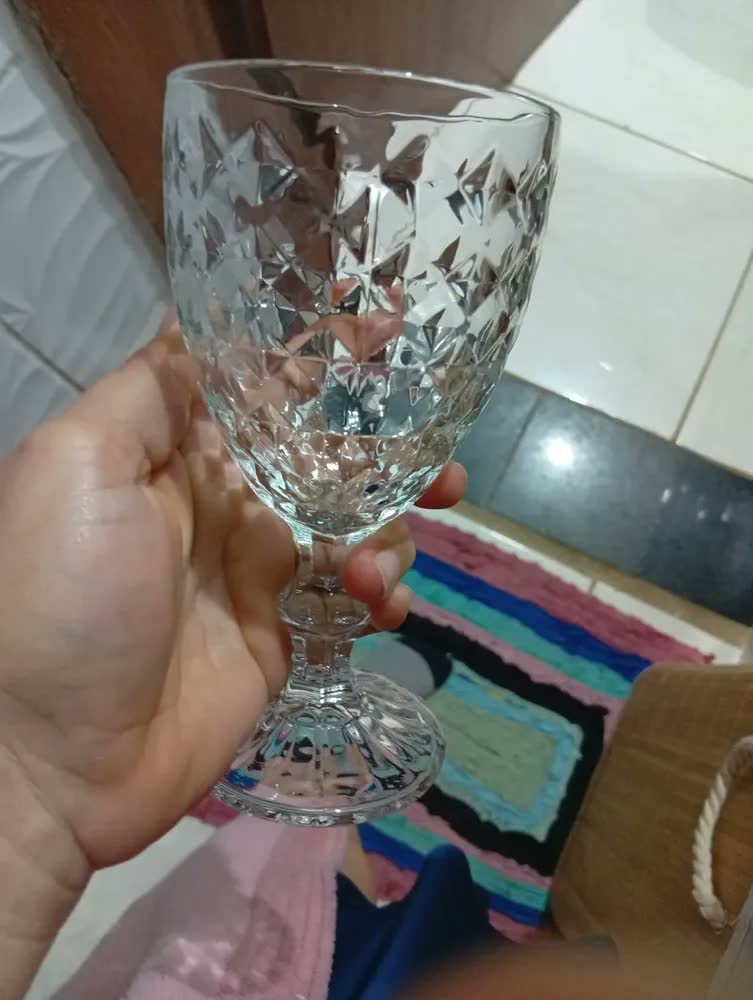 foto de Conjunto 6 Taças De Vidro Roman 345ml Wolff