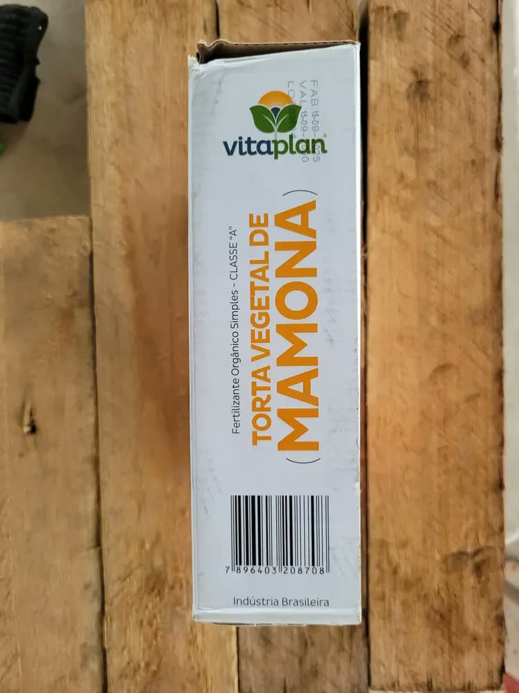 foto de Fertilizante Torta De Mamona Vitaplan 1 Kg