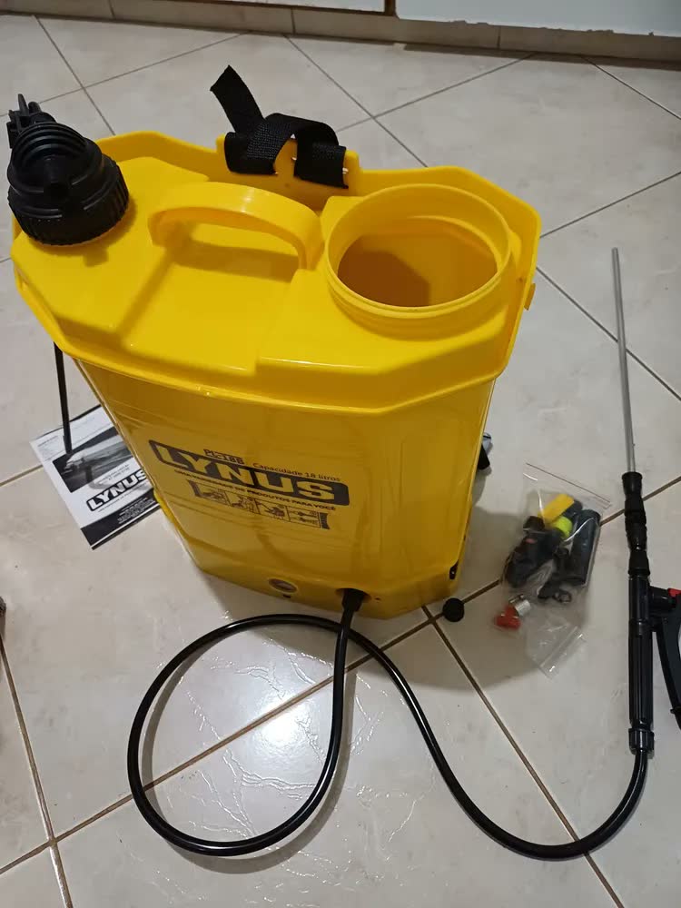 foto de Pulverizador Costal Lynus 18L PL-18B Bateria e Manual