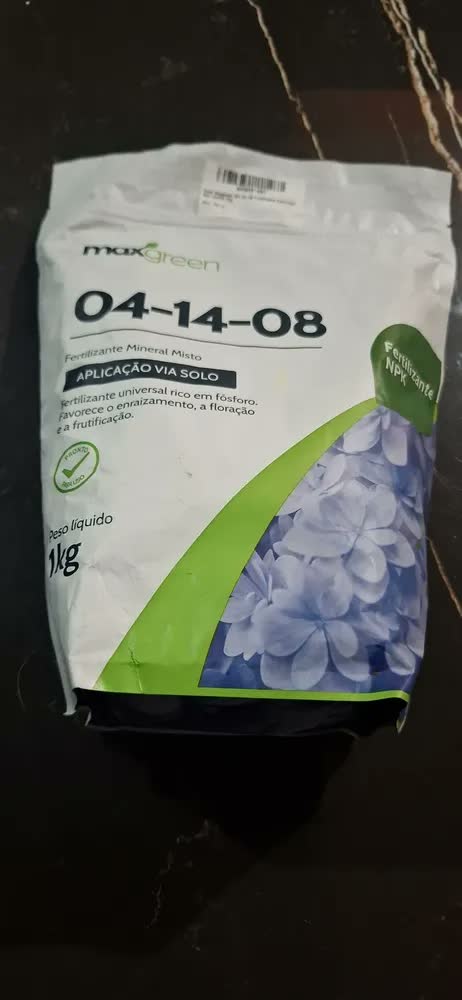 foto de Adubo NPK 04-14-08 Maxgreen 1kg Fertilizante Plantas
