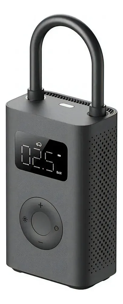 Bomba Ar Portátil Xiaomi Elétrico Mini Compressor Mi Bike Cor Preto Mijia 2 mjcqb06qw