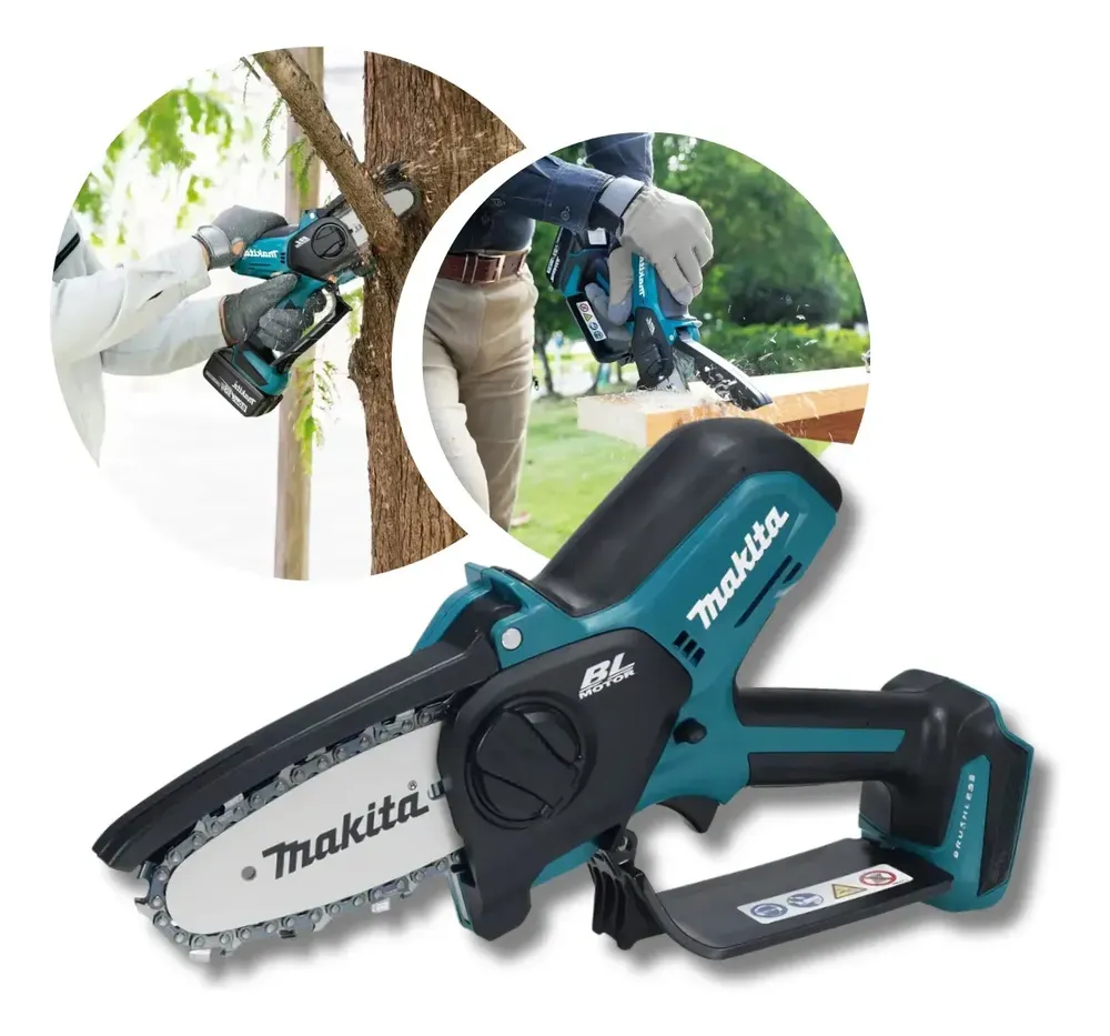 Cortador Galhos Bateria 18v Makita DUC101Z01 Bl Sabre 100mm Cor Azul-turquesa