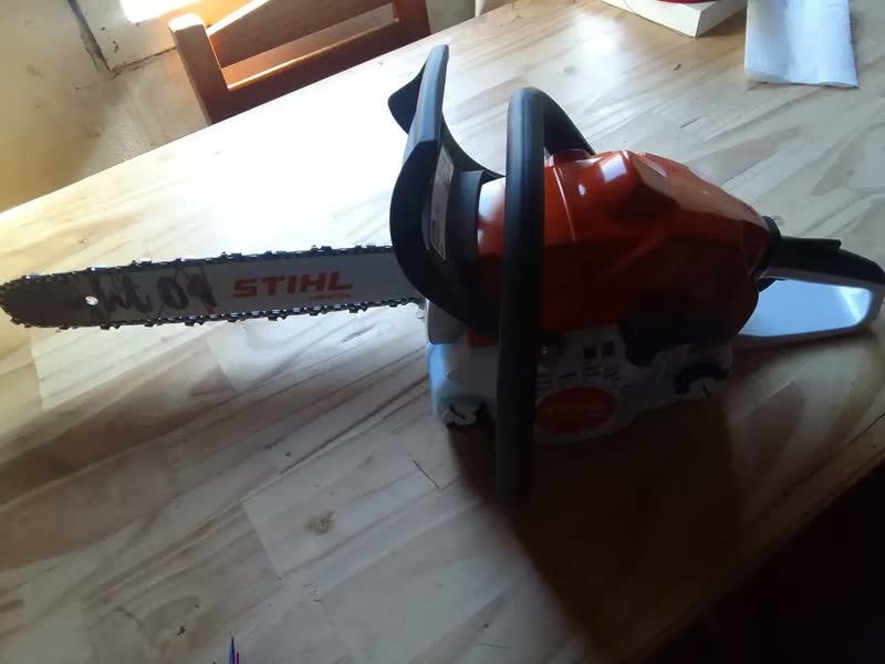 foto de Motosserra Á Gasolina Stihl 31.8cc Ms 180 2.0cv Cor Laranja-claro
