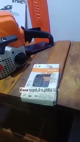 vídeo do produto