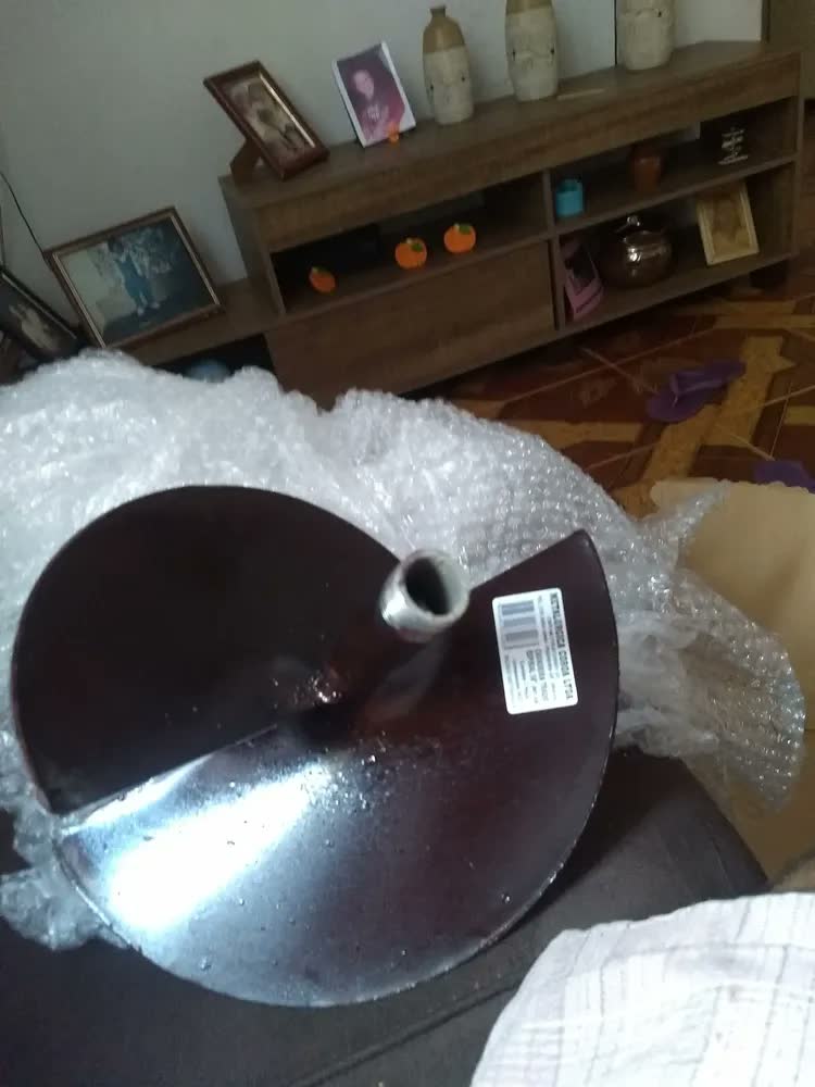 foto de Cavadeira Espiral Broca/trado Perfurar Coroa 10 Polegadas