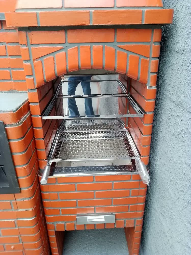 foto de Trio Colonial Churrasqueira 60 Cm + Forno E Fogão Lenha A