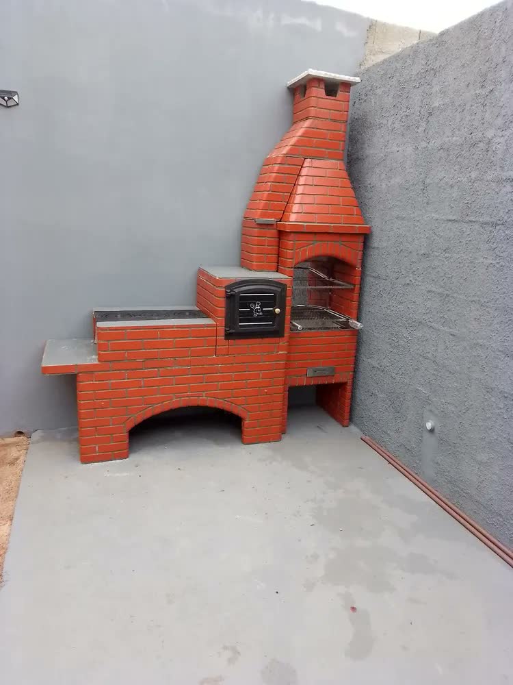 foto de Trio Colonial Churrasqueira 60 Cm + Forno E Fogão Lenha A
