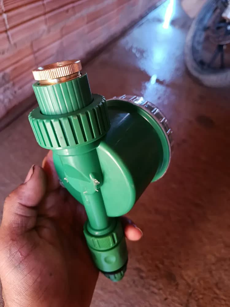 foto de Temporizador P Torneira Mangueira Programável Água Irrigação