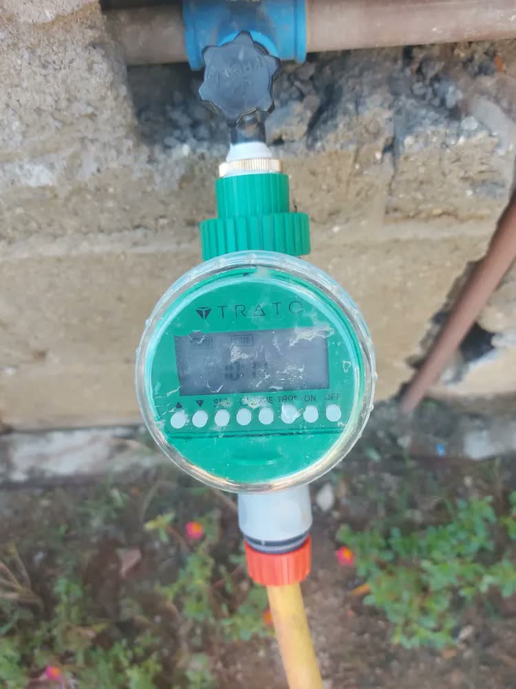 foto de Temporizador P Torneira Mangueira Programável Água Irrigação