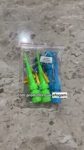 vídeo do produto