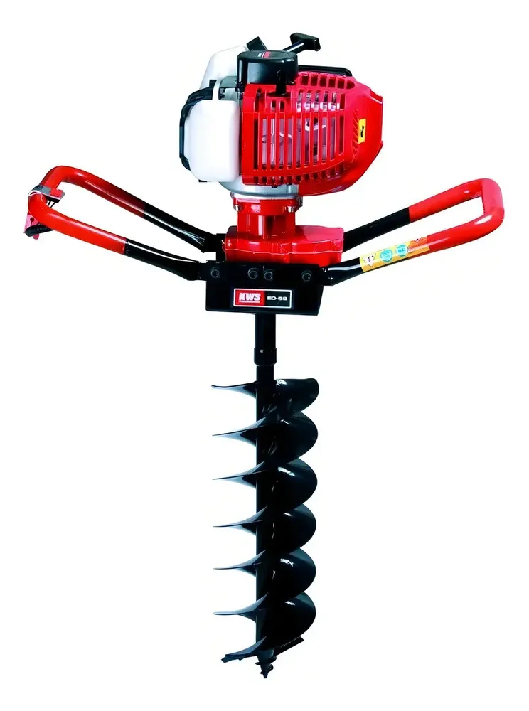 Perfurador De Solo 52cc Kawashima Ed52-bd C/ Broca 200x800mm