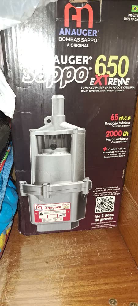 foto de Bomba Vibratória Submersa 650 Anauger