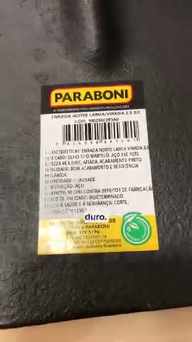 vídeo do produto