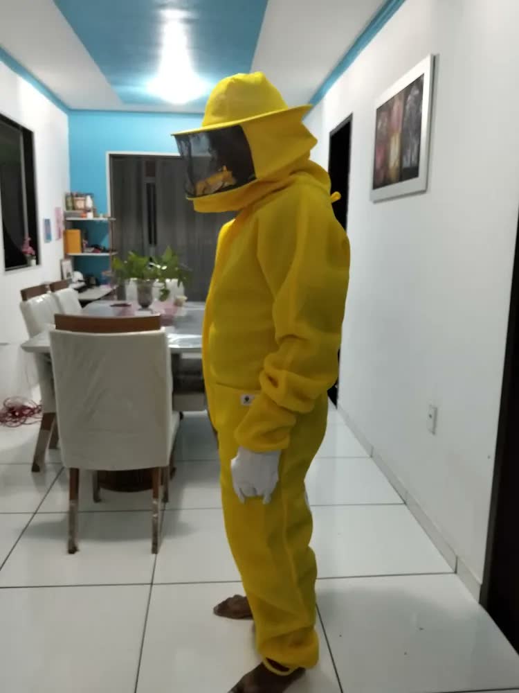 foto de Macacão De Apicultor  Malha Ventilada 100% Livre De Ferroada