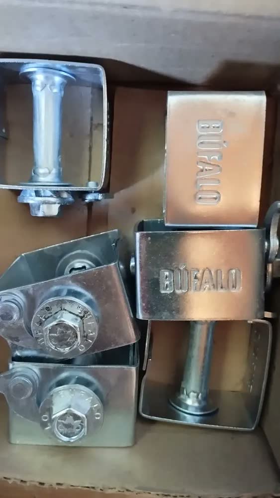 foto de Kit 6 Catraca Esticador Bufalo Arame Liso Aço Esticar Cerca