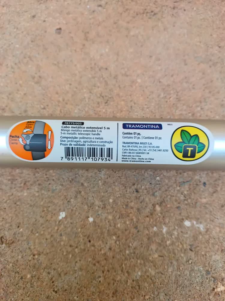 foto de Kit Serrote Poda Com Gancho + Cabo Extensível 5m Tramontina