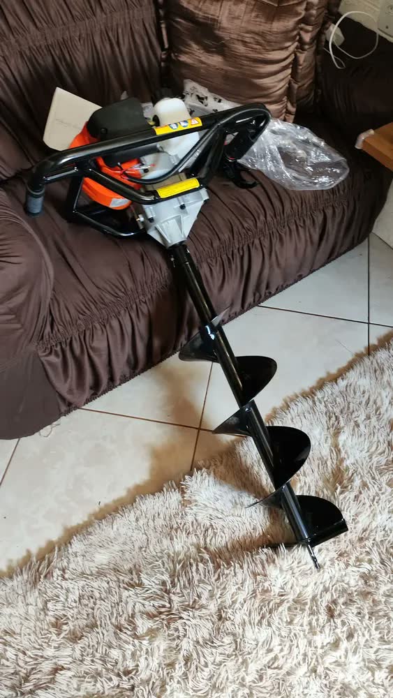 foto de Perfurador De Solo A Gasolina Carbon Fak 52cc Broca 80x20
