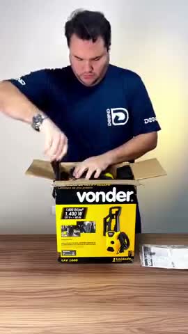 vídeo do produto